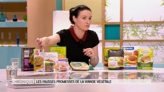 Les fausses promesses de la viande végétale  Le Magazine de la santé [upl. by Auqenahs151]