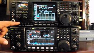 Icom 7600 Vs Ic756 Pro III Part 1 Construction and Layout [upl. by Ymassej]