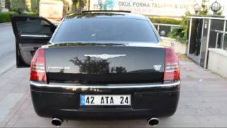 Chrysler 300C 57 Hemi Borla CatBack System by Akaylar Turkiye [upl. by Asilam]