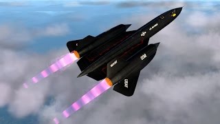 XPlane 11 Demo  SR71 Blackbird Cloudpiercing Stunning Views and Playing with Overspeed Physics [upl. by Lleda136]