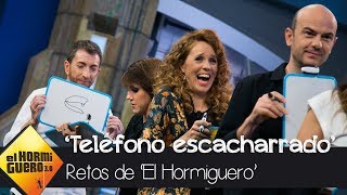 El divertido teléfono escacharrado de dibujos con María Castro y Angy Fernández  El Hormiguero 30 [upl. by Elinor]