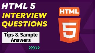 HTML5 Interview Questions and Answers  For Freshers and Experienced Candidates [upl. by Fellner]