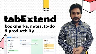 tabExtend Review  Bookmarks Todo amp Notes Chrome Extension [upl. by Lisandra]