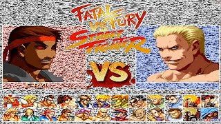 Fatal Fury VS Street Fighter Mugen 2021 [upl. by Simonsen236]