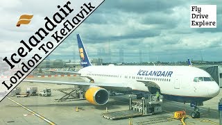 Icelandair Flight Review  London Heathrow To Keflavik Airport Iceland [upl. by Stephens]