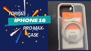 TORRAS IPhone 16 Pro Max Case [upl. by Bopp]