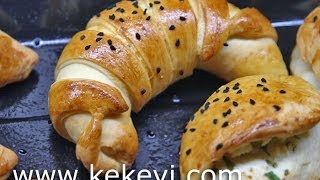 Turkish Pogaca Recipe Feta Cheese Filled  6 different shapes [upl. by Amaras]