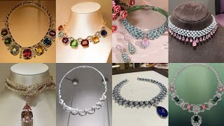 top 10 diamond and other gemstone necklace design ideas [upl. by Arndt281]