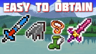 Terraria 1449  5 Seeds to Best Start  How to get water walking boots  enchanted sword  Wings [upl. by Carbo94]