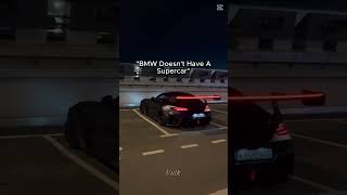 BMW Doesnt Have A Supercar [upl. by Hamimej]