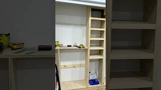 DIY Builtin Closet from Plywood diy renovation woodworking [upl. by Shewmaker747]