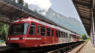 Chamonix MontBlanc  MontBlancExpress TMR SNCF [upl. by Eelahs]