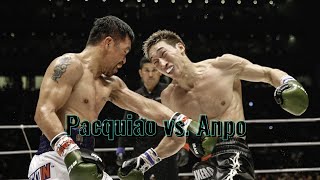 Exhibition Boxing Match of Rukiya Anpo vs Manny Pacquiao [upl. by Otrebmuh]