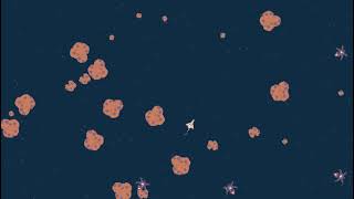 Galactictic Showdown  Devlog 3  Asteroids of different sizes [upl. by Four]