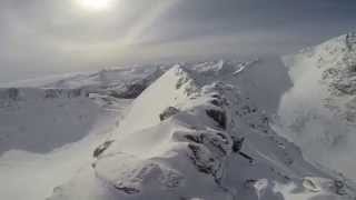 Ben Nevis via CMD Arete with Full Winter Garb [upl. by Rayner]