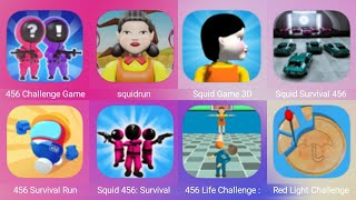 456 Challenge Game Squid Run Squid Game 3D Squid Survival 456 Car Games 456 Survival Run [upl. by Sydney453]