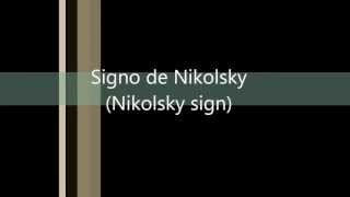 Nikolsky sign [upl. by Ezitram589]