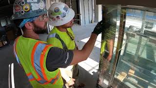 Day In The Life Of A Construction Worker Glazier  Hard Hat Tv  Episode 2 [upl. by Itnaihc208]