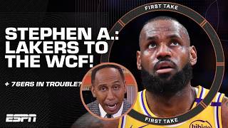 LeBron amp the Lakers can go to the CONFERENCE FINALS 🗣️  Stephen A Smith  First Take [upl. by Domingo285]