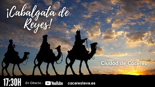 👑👑👑 Cabalgata Reyes Magos Cáceres 2024 🐫🐫🐫 [upl. by Tedder]