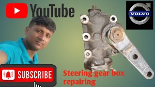 Steering gear box repair  Volvo steering gear box  steering gear box kyse repair kare [upl. by Nave832]