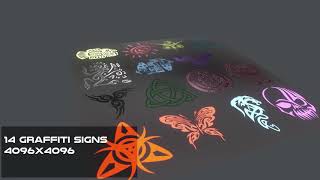 Signs Volume I  Substance Painter Tools  preview [upl. by Neuburger233]