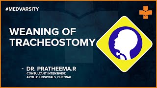 Weaning of Tracheostomy  Medvarsity [upl. by Leonelle]