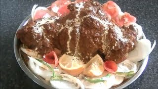 Mutton Leg Roast Without Oven  Roast Leg Of Lamb  Raan Roast Recipe Pakistani By Cook With Faiza [upl. by Rehpinej]