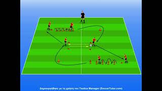 U8 passing and receiving drill [upl. by Barra]