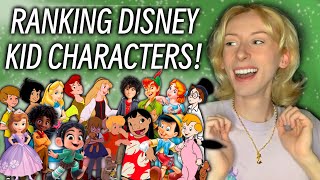 RANKING DISNEY KID CHARACTERS 🏎️👑🌴 with Nicky Marra [upl. by Camila339]