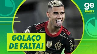 GOL DE FALTA DE ANDREAS PEREIRA  FLAMENGO X JUVENTUDE  BRASILEIRÃO 2021  shorts  geglobo [upl. by Quickman]