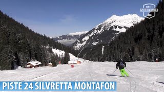 Silvretta Montafon blaue Piste 24 [upl. by Nedah]