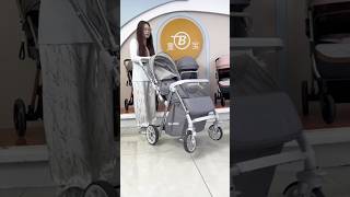 Part 316 High view Baby stroller with a load capacity of 120 catties twoway [upl. by Iridis]