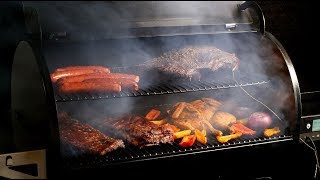 Traeger Ironwood Wood Fired Pellet Grill Review  BBQGuys Expert Overview [upl. by Veal]