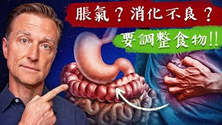 肚子脹氣、消化不良，改變飲食自然療法柏格醫生 Dr Berg [upl. by Kennie]