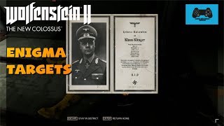 Wolfenstein 2 Enigma machine Klaus Klinger  Constrictor Harness Location [upl. by Dorman]