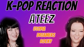 Reaction to Ateez Japanese releases  Utopia Dreamers Rocky Boxers versionkpop kpopreaction [upl. by Ana]