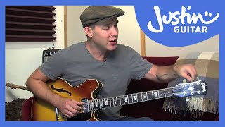 How to Tune Your Guitar Using The 5th Guitar Fret Technique  Guitar Lesson ES011 [upl. by Gerik]