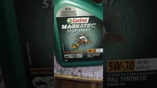 CASTROL magnatec FULL SYNTHETIC ENGINE OIL 5w30 bs6 engine oil [upl. by Ociredef]