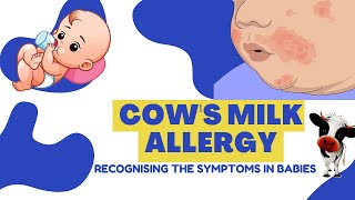 How To Tell If Your Baby Has COWS MILK ALLERGY CMPA  Formula amp Breastfed Infants [upl. by Eecyac]