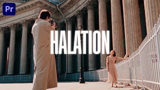 Efecto FILM HALATION en PREMIERE PRO  TUTORIAL [upl. by Vyse]