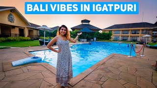 Tropical Retreat Resort in Igatpuri  Full Details with Total Expenses  Bali Vibes Near Mumbai [upl. by Kei]