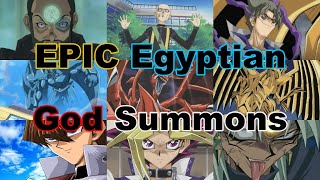 ALL EPIC Egyptian God Summons by every character [upl. by Ylatfen916]