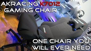 AKRacing K7012 Gaming Chair  unboxing and assembly [upl. by Ygiaf]