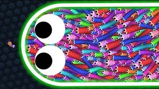 Slitherio AI85000Score Epic Slitherio Gameplay 267 SmashIO [upl. by Leonanie]