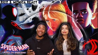 WATCHING SPIDERMAN ACROSS THE SPIDERVERSE FOR THE FIRST TIME REACTION COMMENTARY  MCU [upl. by Siuqramed827]