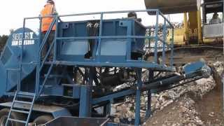 Baughans 24x15 PTO Crusher Sept 2012 Part A [upl. by Cocks]