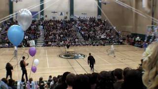 Murrieta Mesa High School Pep Rally  Parkour Original [upl. by Pike]