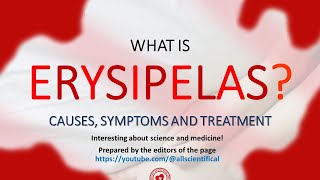 What is erysipelas Causes symptoms and treatment of erysipeloid [upl. by Anahsar]