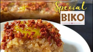 SPECIAL BIKO  BIKO WITH LANGKA AND LATIK  KAKANIN RECIPE  Tasty amp Yummy Kusina 79 [upl. by Dulcy396]